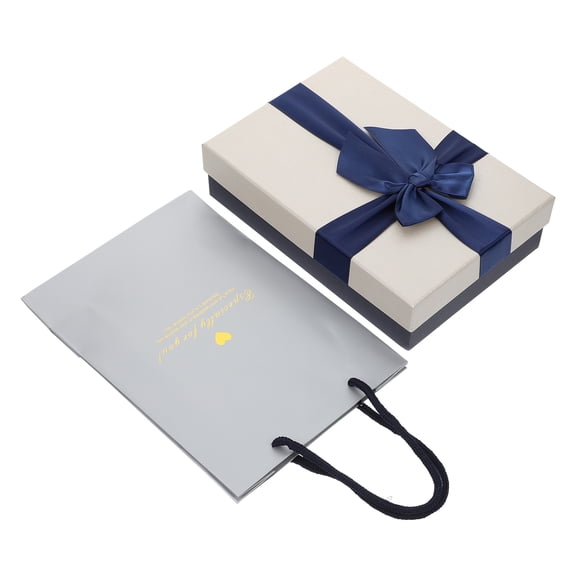 RENACLIPY Wrapping Boxes Box Blue Paper 1 Set