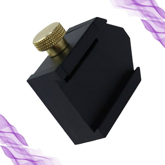 RENACLIPY Black Aluminum Marker Positioner for Woodworking - Lightweight, Accurate Alignment Tool for Precision Projects