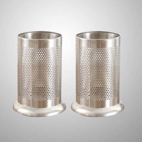 RENACLIPY 2 Pcs Stainless Steel Kitchen Cutlery Holder and Drying Rack Set for Household and Kitchen Organization