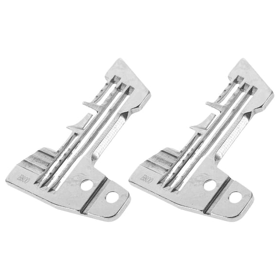 YOSADIER Sewing Machine Needle Plate 2 Pieces Replacement for Home Use Compatible with Most Models