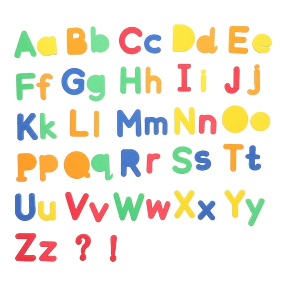 RENACLIPY Magnetic Alphabet Letters for Refrigerator, Letter , 2 Sets for Kids Learning and Fridge Decoration
