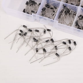 RENACLIPY 200Pcs Fast Switching Diode Assortment Designed for Transistor and Circuit Testing
