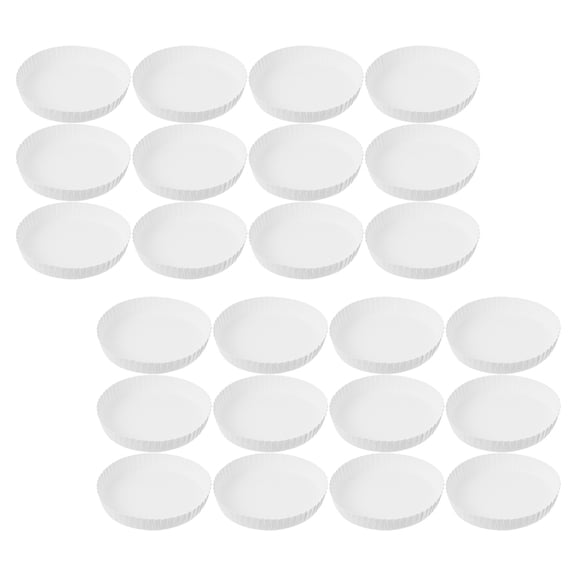RENACLIPY 200pcs Disposable Paper Cup Lids Lids for Cups One-time Use for Family