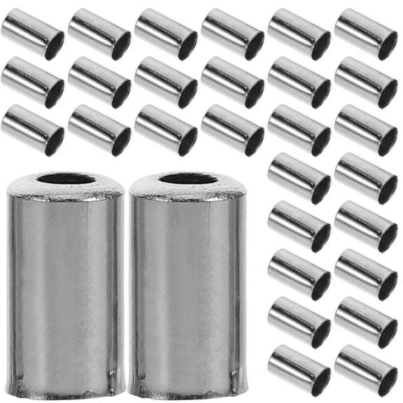 RENACLIPY 200Pcs Grey Aluminum Bike Brake Fittings Easy to Install Brake Parts