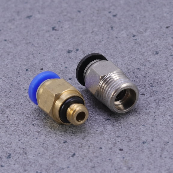 RENACLIPY 20-Pack Golden Straight Pneumatic Quick Connect Fittings for Air Compressor and Hose
