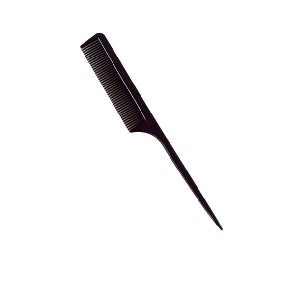 RENACLIPY 20Pcs Black Hair Cutting Comb Anti Static Pointed Tail Comb for Easy Bangs Trimming