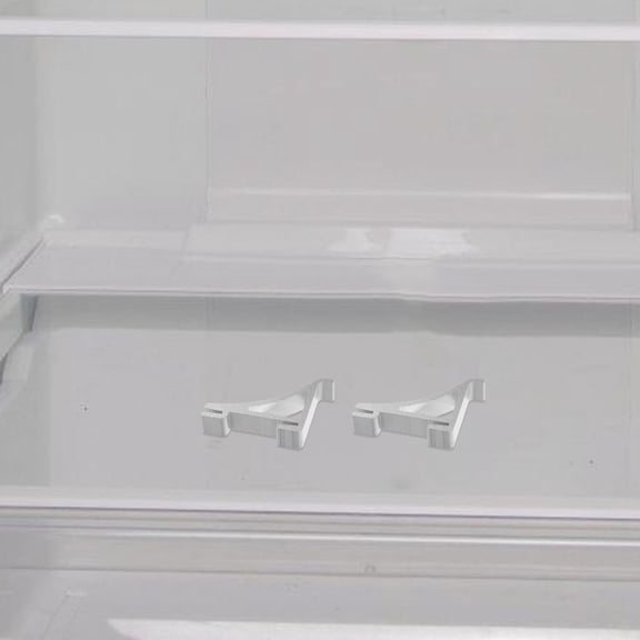 RENACLIPY Plated Silver Aluminum Freezer Shelf Clips, Durable and Easy Install, High Load Capacity, 20Pcs