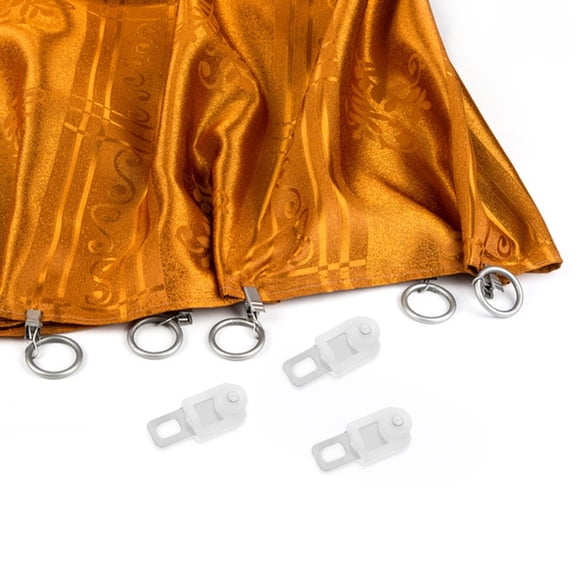RENACLIPY 20Pcs Quiet Heavy Duty Curtain Track Rollers Stainless Steel Ball Bearing Gliders for Smooth Operation