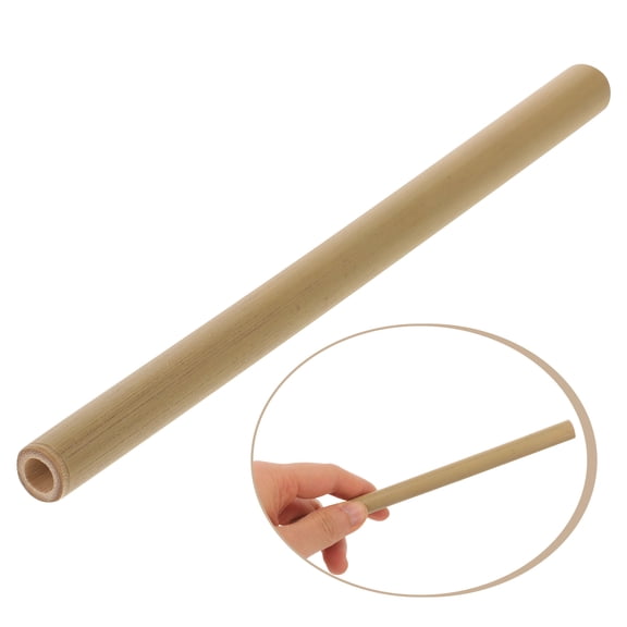 RENACLIPY 20Pcs Replacement Bamboo Bee Tubes Khaki Natural Nesting Tubes for Beehive DIY