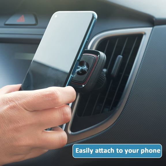 RENACLIPY 20Pcs Black Phone Metal Sticker Durable Self Adhesive Patch for Vehicle Magnetic Phone Mount