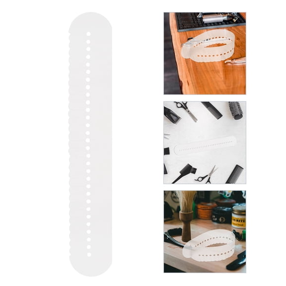 RENACLIPY 20Pcs Transparent Heat Shield for Hair Extensions Multi-Hole Fusion Glue Protector for Quick Weaving