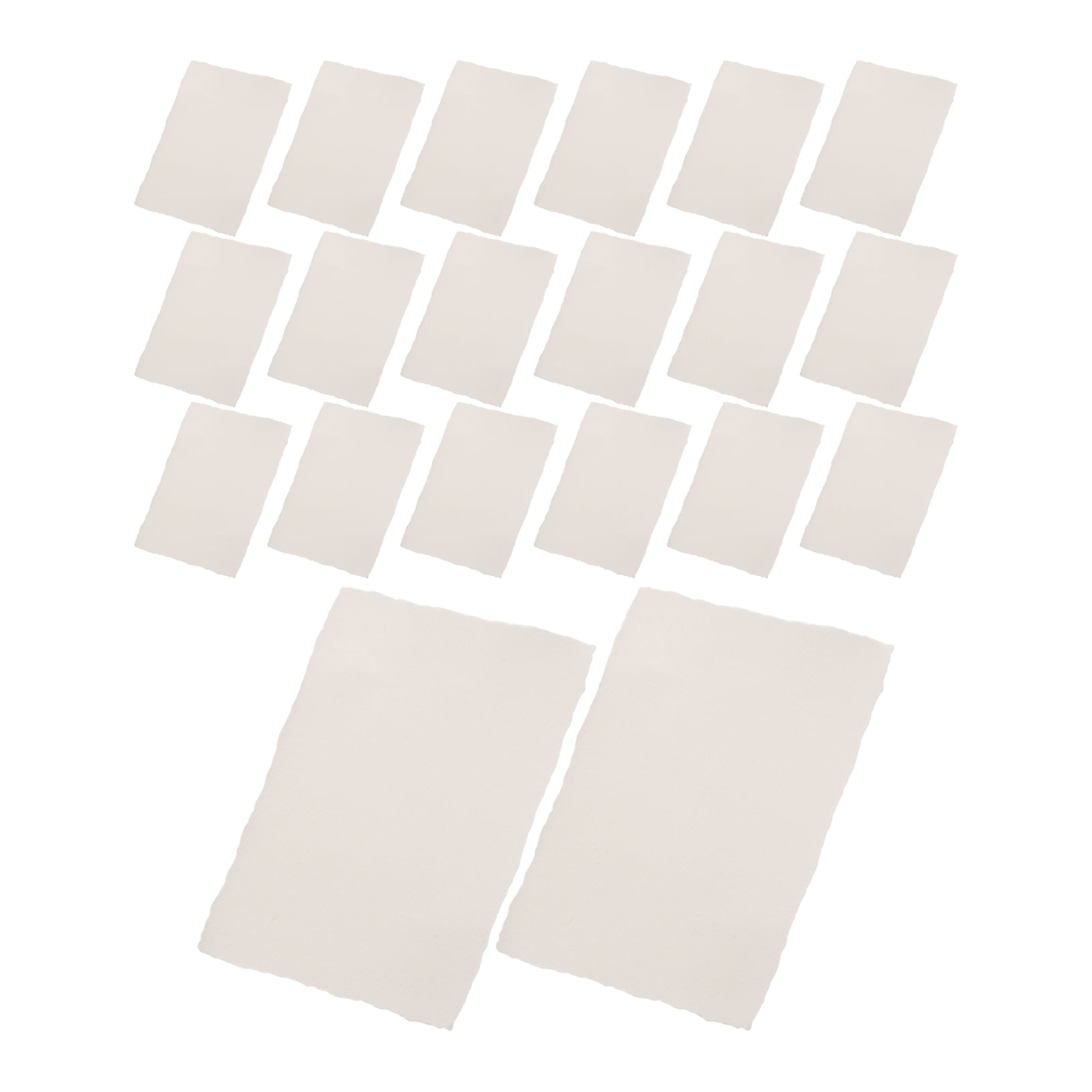 Ad Rag Com RENACLIPY 20Pcs White Cotton Rag Paper Menu Cards for Elegant ...