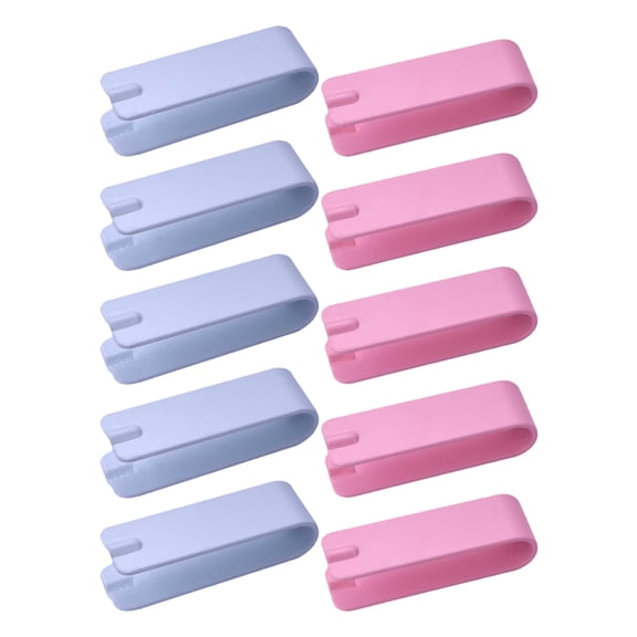 RENACLIPY 20Pcs Plastic Melon Seed Opener Nut Cracker Multipurpose Kitchen Tool Assorted Colors for Home Use