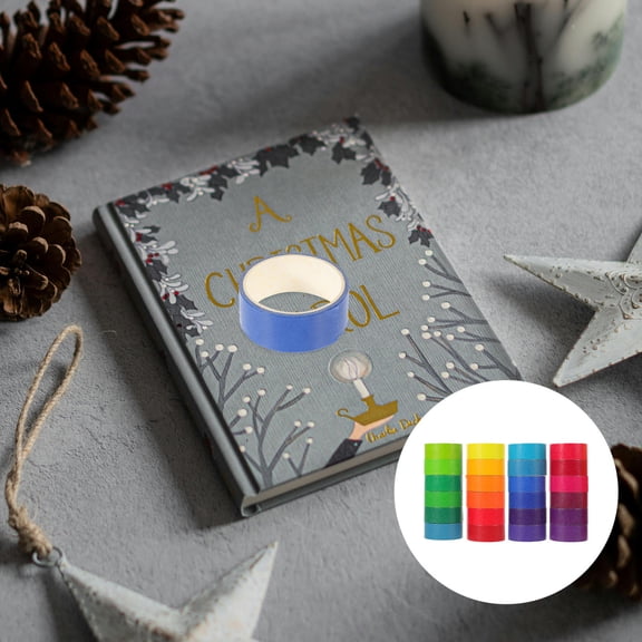 RENACLIPY Decorative Washi Tape for Scrapbooking, Journals, Albums, Craft Projects, Self-Adhesive and Easy to Use