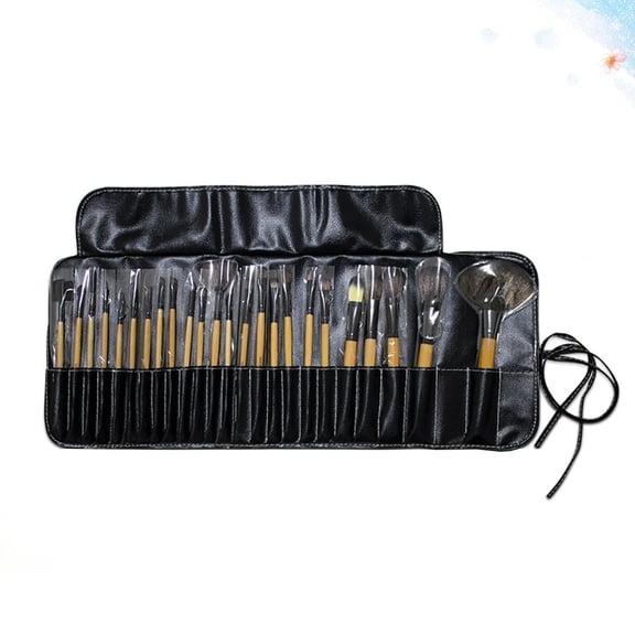 RENACLIPY Makeup Set with Wooden Handles Nylon Bristles for Natural Look