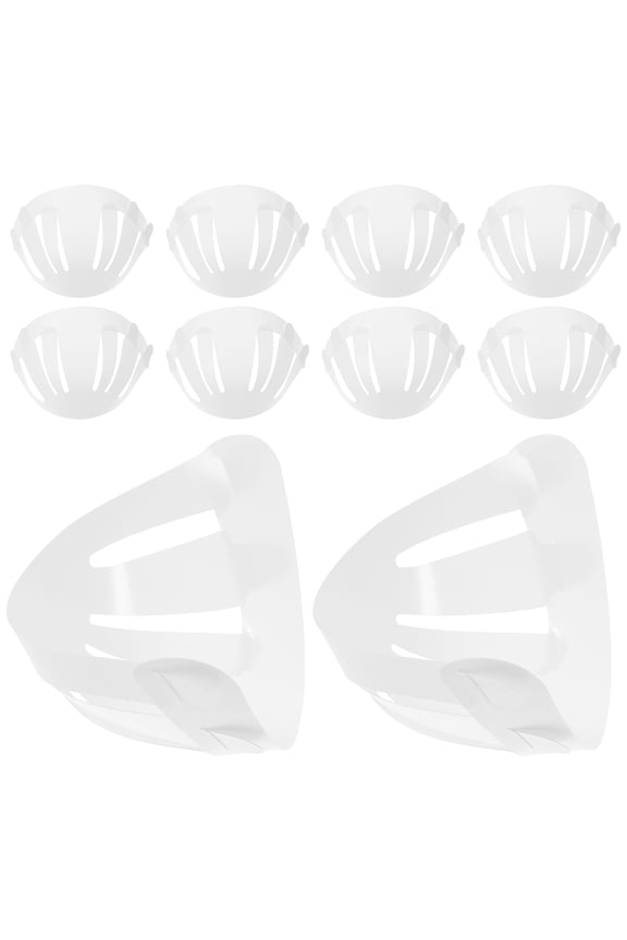 25pcs White Hat Support Pads for Baseball Caps, Anti-Deformation Inserts to Maintain Cap Shape