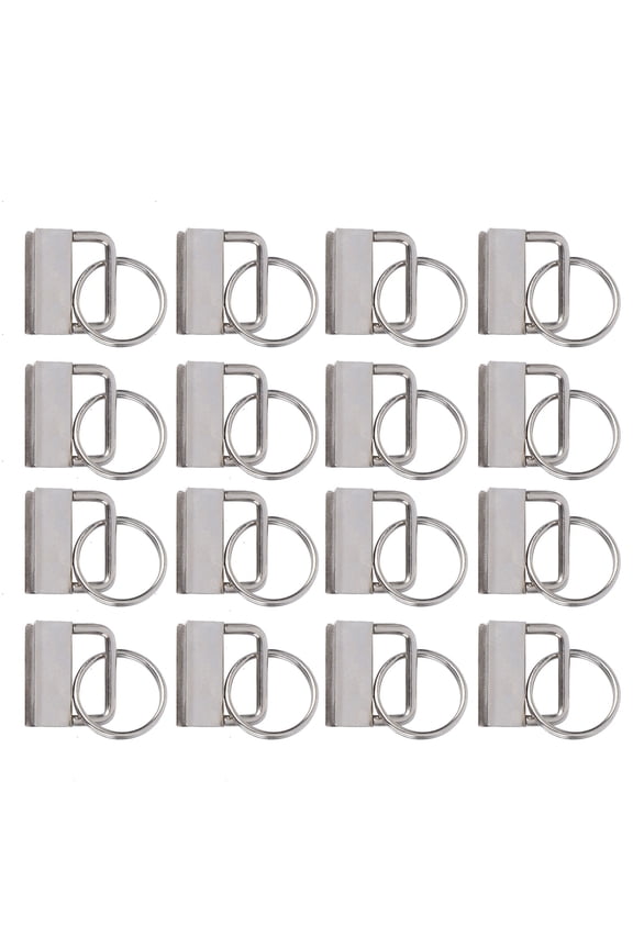 25 Pcs Keychain Fob Clips for Key Chains and Luggage Straps Accessories