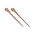 thumbnail image 1 of RENACLIPY 2Pcs Vintage Hairpin Sandalwood Hair Insert Simple Wood Hair Clip for Decoration, 1 of 6