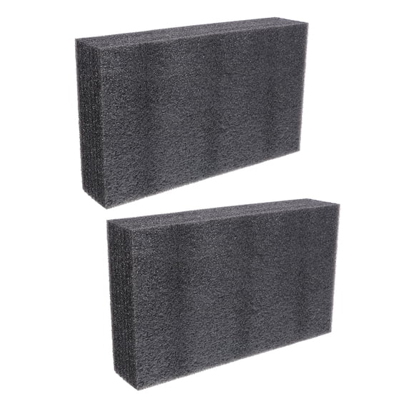 RENACLIPY 2-Pack Black EPE Foam Inserts with Tear-Resistant Padding for Toolboxes and Storage Boxes