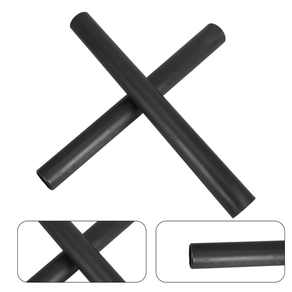 RENACLIPY 2-Pack Universal Vacuum Extension Wands Lightweight ABS Plastic Black for Easy Cleaning in Hard to Reach Areas