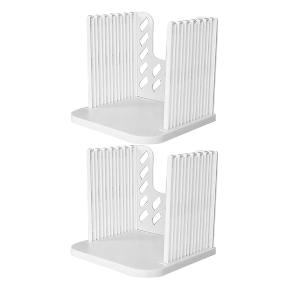 RENACLIPY 2-Pack Manual Bread Slicer Guide, Plastic Bread Cutting Tool for Even Toast and Sandwich Slices, Easy and Precise