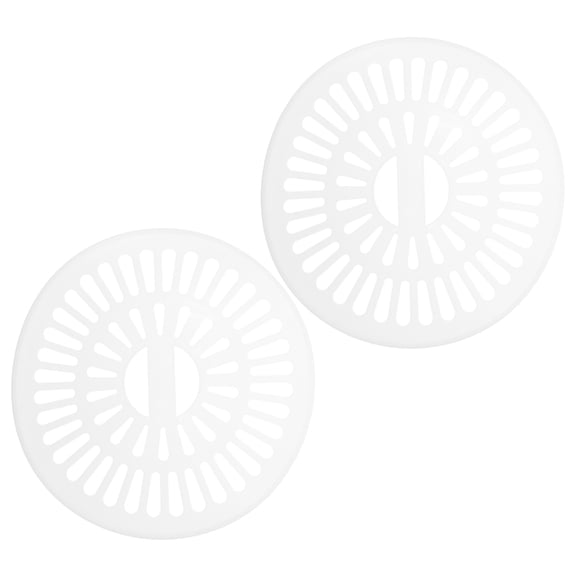 RENACLIPY 2-Pack Universal Dryer Basket Stabilizer White Laundry Press Disc for Efficient Home Laundry Use