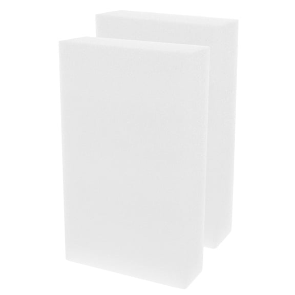 RENACLIPY 2-Pack White Moldable Foam Board Inserts for Packaging and Secure Shipping