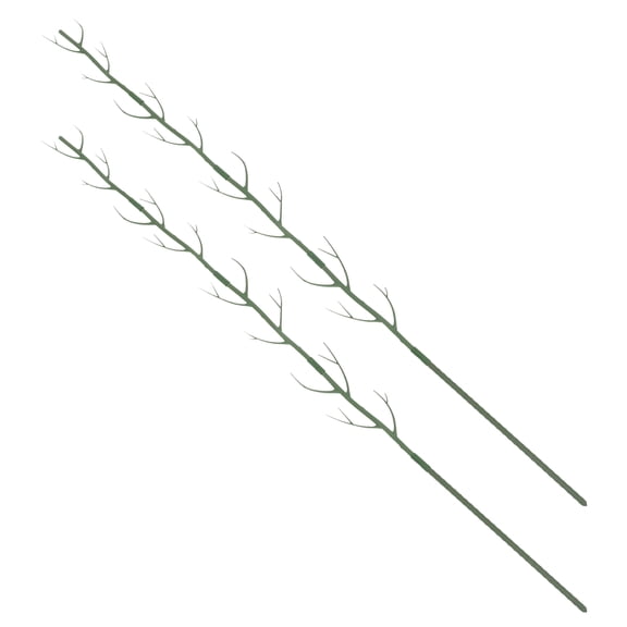 RENACLIPY 2Pcs Green Plant Support Rack Trellis with Unique Branch Shape for Climbing Flowers and Vines