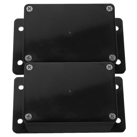RENACLIPY 2Pcs Durable Plastic Outdoor Electrical Project Box with Electrical Insulation Feature
