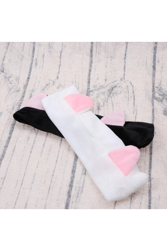 2Pcs Elastic Headband Bow for Makeup and Face Care Assorted Colors Premium Comfortable
