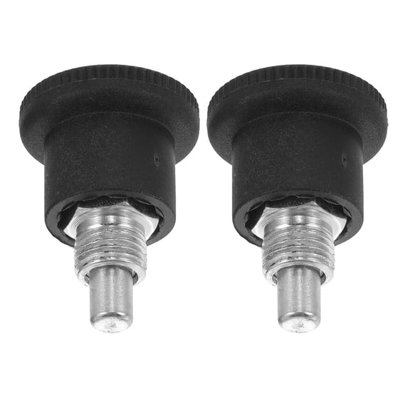 RENACLIPY Adjustable Pull Pin Knobs for Exercise Bikes, Easy to Install Replacement Parts, Black, Set of 2 Pieces