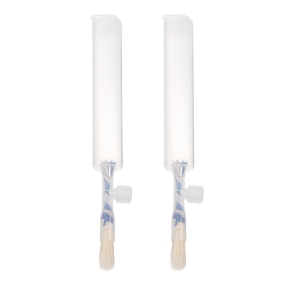 RENACLIPY 2Pcs Garden Plant Pollinator Transparent Hand Brush for Effective Tomato and Vegetable Pollination