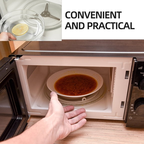 RENACLIPY 2-Pack Coffee Microwave Turntable Plate Rack with Small Rolling Wheels for Smooth Oven Plate Rotation at Home