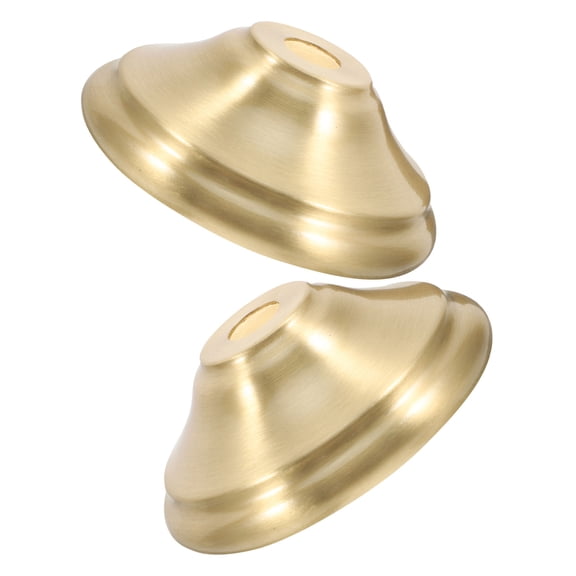 RENACLIPY 2-Pack Brass Chandelier Ceiling Mount Kit with Metal Canopy and Easy-to-Install Hardware for Lighting Fixtures