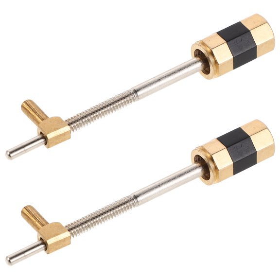 RENACLIPY 2Pcs Metal Violin Bow Frog Screw Accessory for Home Use Professional Repair