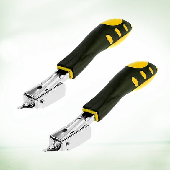 RENACLIPY 2Pcs Black Metal Nail Puller Bar with Leveraged Design for Easy Removal