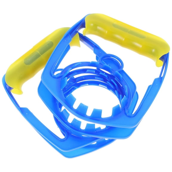 RENACLIPY 2-Pack Heavy Duty Plastic Water Jug Handles with Non- Bucket for Easy Carry and Secure Grip