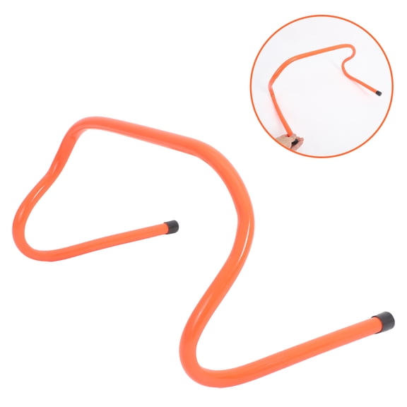 RENACLIPY Wear-Resistant Orange ABS Speed Hurdles for Training Renaclipy 2Pcs