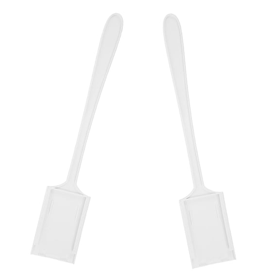 RENACLIPY 2Pcs Barrier Opening Parking Payment Sticks White Plastic Card Grabber Devices for Residential Complexes