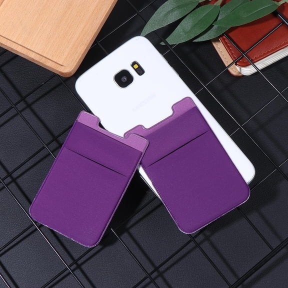 RENACLIPY 2-Pack Phone Back Pocket Holder Elastic Grip for Smartphones and Tablets