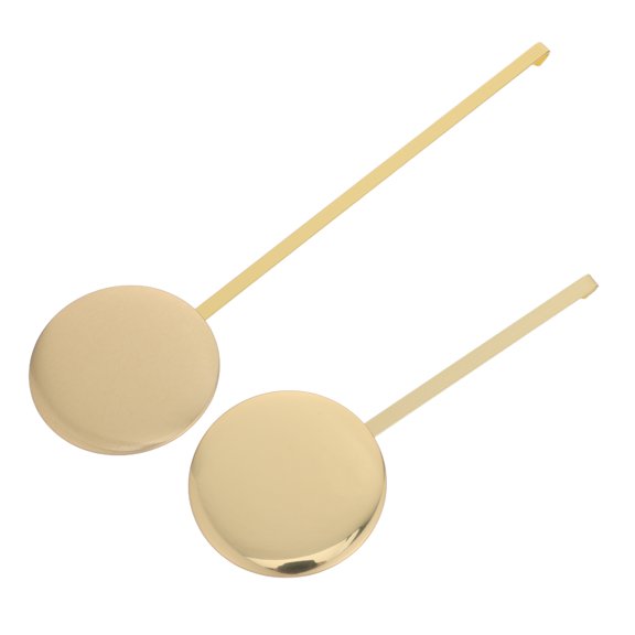 RENACLIPY 2-Pack Quartz Clock Pendulum Replacement Metal Weight for Wall Clock Repair and Assembly Parts