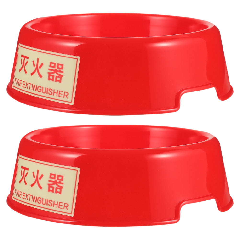 RENACLIPY 2Pcs Universal Fire Extinguisher Holder Glow in The Dark Safety Stand
