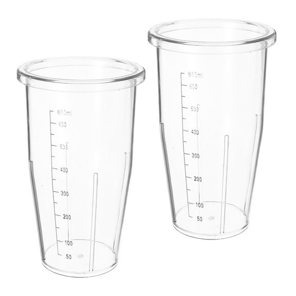 RENACLIPY Automatic Stirring Mug with Transparent Plastic Measuring Cup, 12-Piece Set, Easy Mix, PC Material