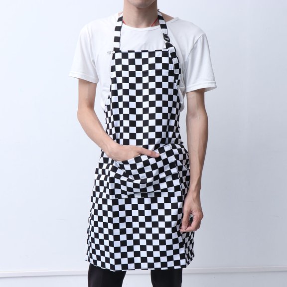 RENACLIPY 2Pcs Chef Costume Accessory Adjustable Apron with Anti Stain and Dust Features