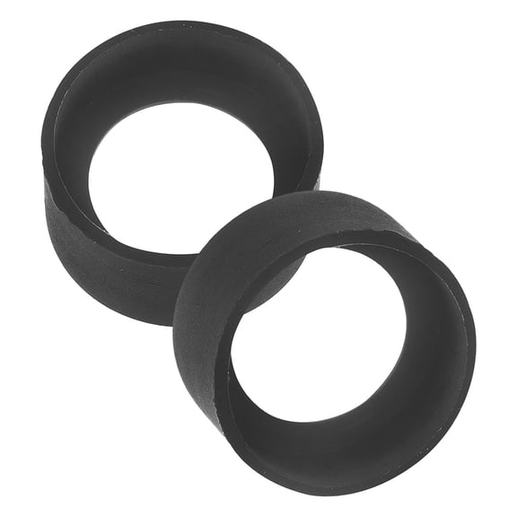 RENACLIPY Black Microscope Eyepiece Cups 2-Pack Comfortable Soft Design for Extended Use and Eye
