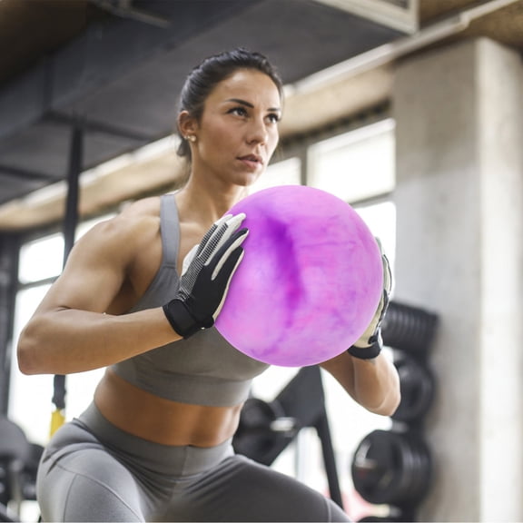 RENACLIPY Set of 2 Small PVC Exercise for Fitness, Perfect for Between Knees Workouts