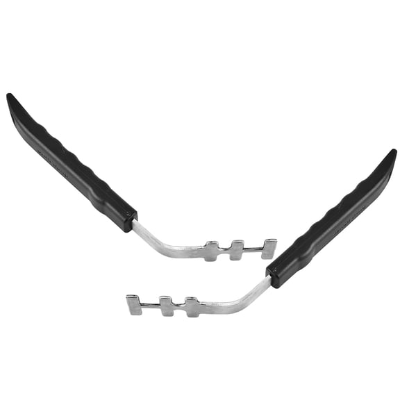 RENACLIPY 2-Pack Stainless Steel Grill Grate Lifters Barbecue Tools for Oven, Kitchen, and Outdoor Cooking Use