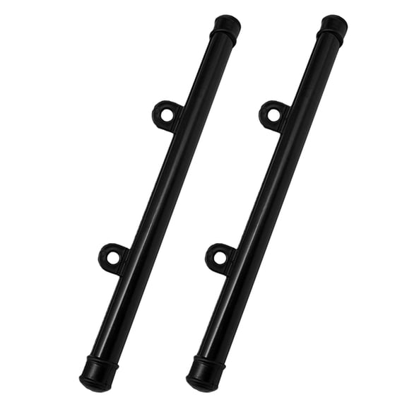 RENACLIPY 2-Pack Black Round PVC Poster Mount Rails for and Event Display Installation