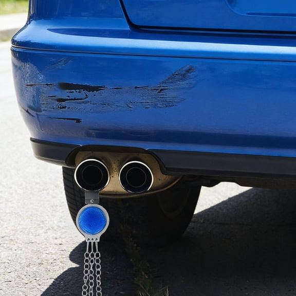 RENACLIPY 2Pcs Weatherproof Blue Automotive Ground Strap with Ring Terminals for Stable Electronics