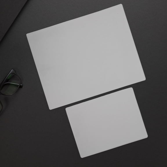 RENACLIPY 2Pcs White Gel Plates for Printing Easy to Clean Versatile Gel Plate for Mixed Media Art